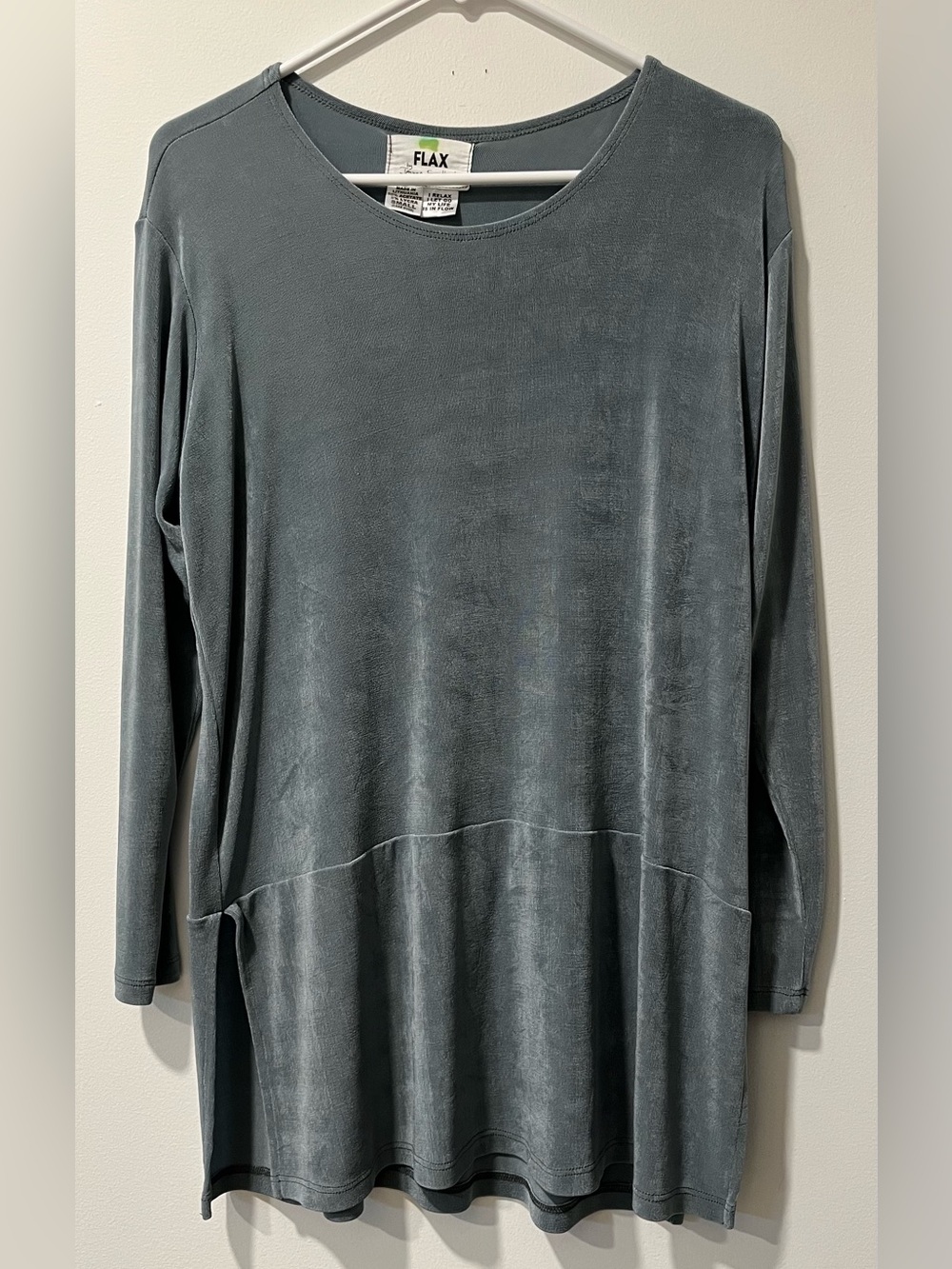 Flax small acetate tunic